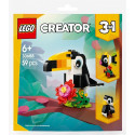 creator 30688 troopiline tukan klotsid