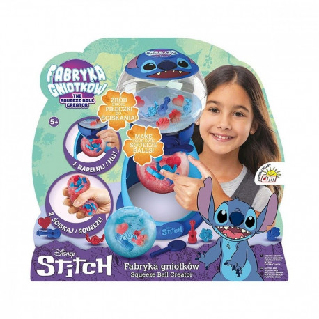 Zestaw squeez ball fabryka gniotkĂłw - stitch
