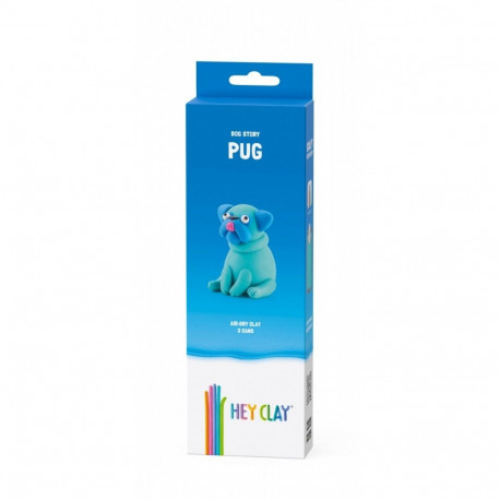 Masa plastyczna hey clay figuur koer mops