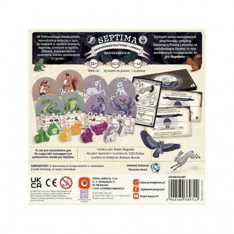 Gra septima: zmiennokształtność i omeny