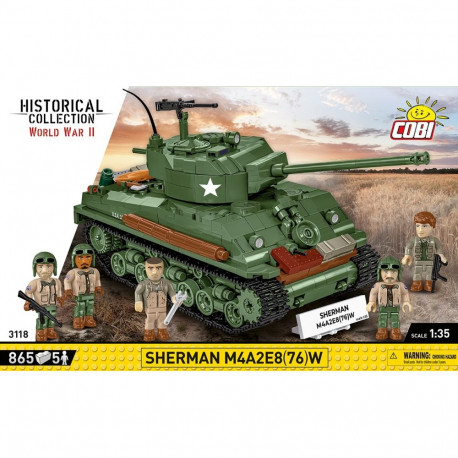 Klocki sherman m4a2e8 865 klocków