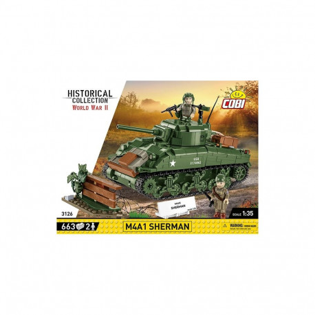 Klocki m4a1 sherman 663 klocki