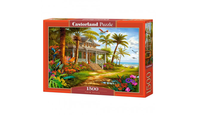 Puzzle 1500 tükki palmimaja