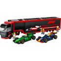 Klocki city 60445 F1 veoauto boliididega RB20 ja AMR24 F1