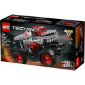 Klocki technic 42200 monster jam thunderroarus z napędem typu pull-back