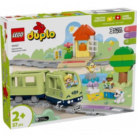 Duplo 10427 seiklus interaktiivse rongiga klotsid