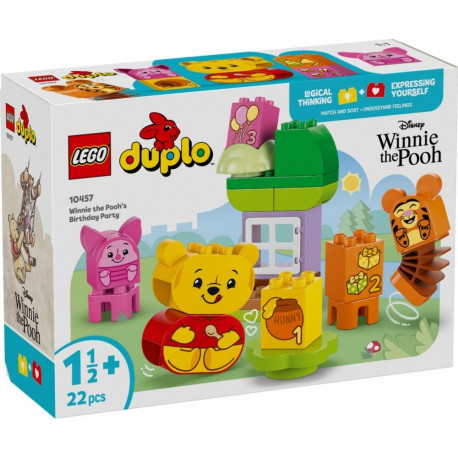 Duplo 10457 karupoeg Puhhi sünnipäevapeo klotsid