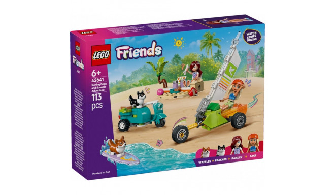 Friends 42641 seiklus surfavate koerte ja skuutriga klotsid