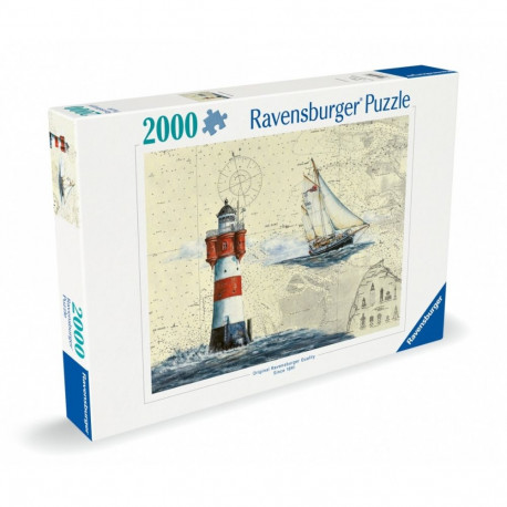 Puzzle 2000 elementów Żeglarstwo, latarnia morska
