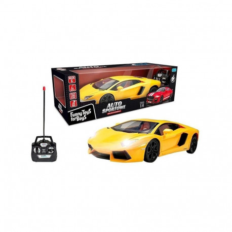 Auto r/c tfb żółte