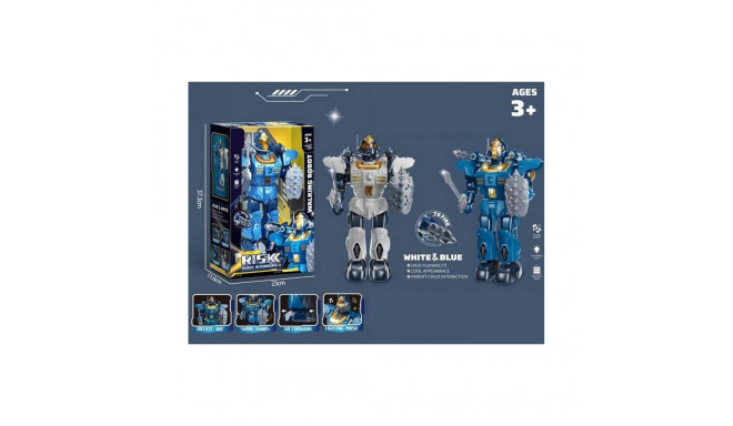 robot patareiga muusika, valgus