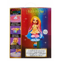 Lalka rainbow high watercolor & create, z brązowymi oczami