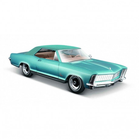 Model komposiit buick riviera 1965 sinine 1/24