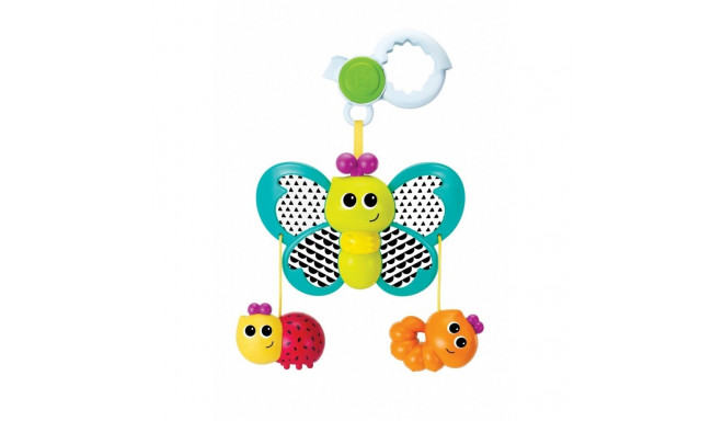 Motylek na klips z zawieszkami