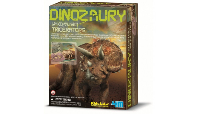 Zestaw naukowy wykopaliska - triceratops