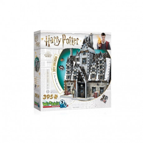 3D pusle 395 osa Harry Potter Hogsmeade kõrts Kolm Luuda