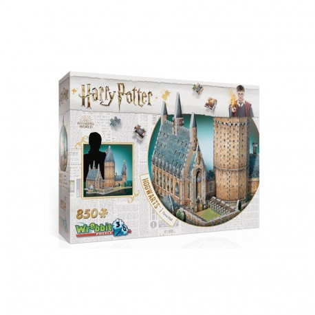 3D pusle 850 detailiga Harry Potter Sigatüüka suur saal