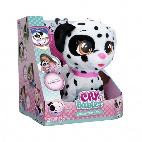 Cry Babies interaktiivne pehme mänguasi dalmaatsia koer Spot