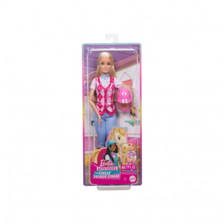 Lalka barbie malibu dżokejka