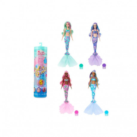 Barbie color reveal merineitsi nukk mix
