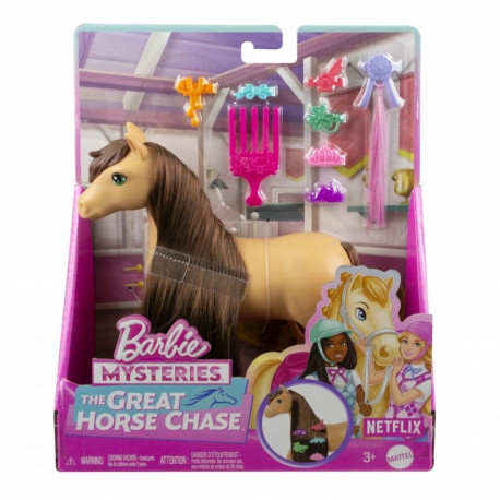 Konik barbie pepper z brÄzowymi wĹosami do stylizacji
