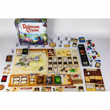 Gra robinson crusoe: edycja kolekcjonerska