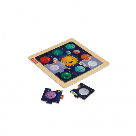 Puzzle drewniane, kosmos