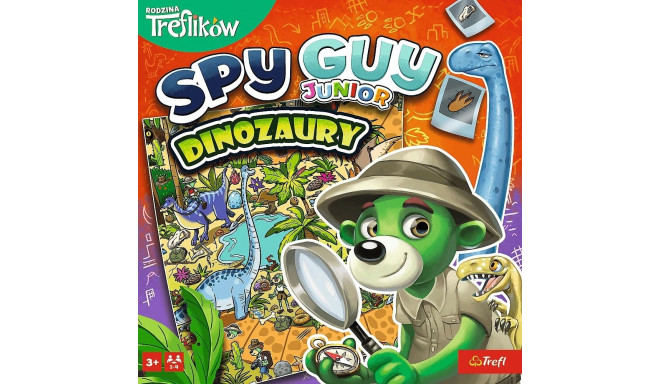 Gra spy guy junior dinozaury