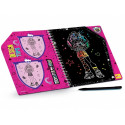Zdrapywanka sketchbook scratch reveal monster high forever friends