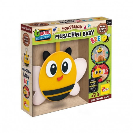 Zabawka montessori wood - muzyczna pszczoła