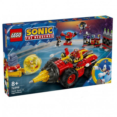 Sonic 76999 Super Sonic vastu Egg Drillster klotsid