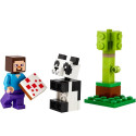minecraft 30672 Steve ja väike panda klotsid