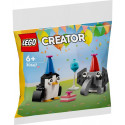 creator 30667 loomadega sünnipäevapeo klotsid