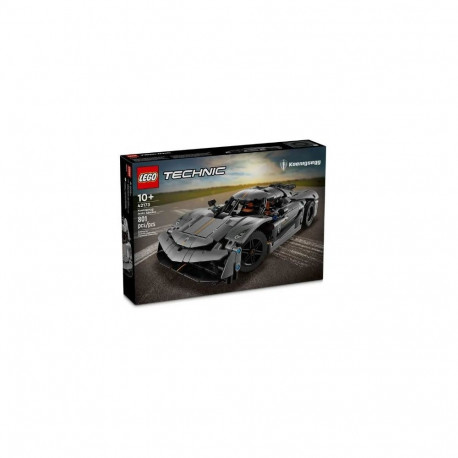 Klocki technic 42173 szary hipersamochód koenigsegg jesko absolut