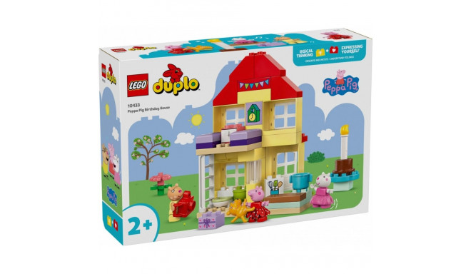 Duplo 10433 Peppa Pig Peppa sünnipäeva maja klotsid