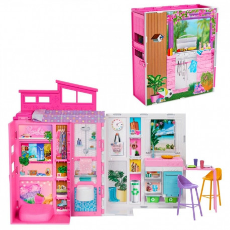 Barbie nuku hubane maja sisustusega