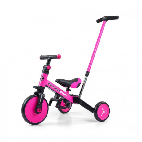 Rowerek ride on - bike 4w1 optimus plus roosa