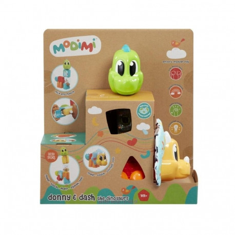 Modimi sensoorne mänguasi dinosaurused Donny ja Dash