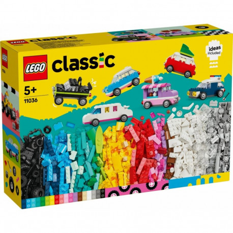 Classic klotsid 11036 loomingulised sõidukid