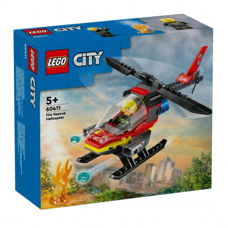 Klocki city 60411 tuletõrje päästehelikopter