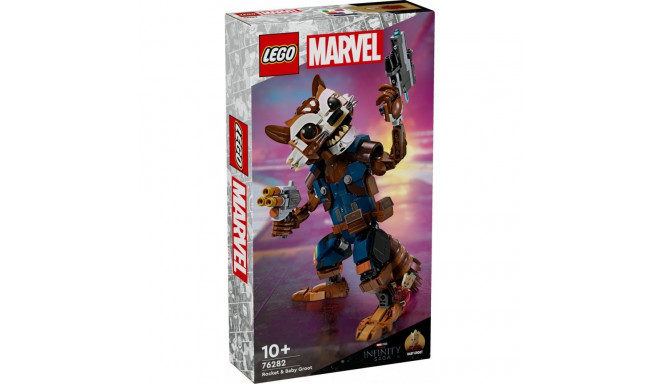 Klocki super heroes 76282 rocket i mały groot