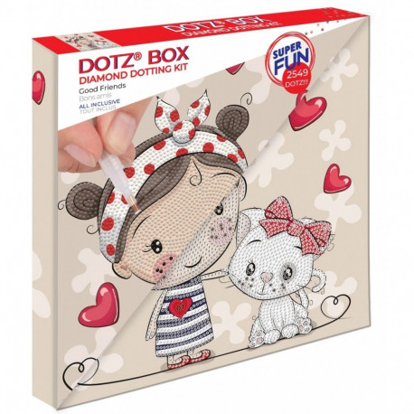 Zestaw diamond dotz - dobrzy przyjaciele pudełko