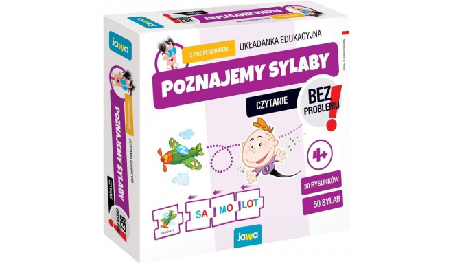 Gra poznajemy sylaby z profesorkien