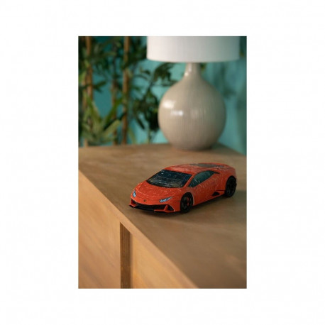 Puzzle 108 elementów 3d pojazdy lamborghini huracan evo verde
