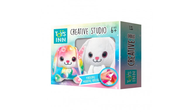 Zestaw kreatywny creative studio krĂłlik maskotka do kolorowania