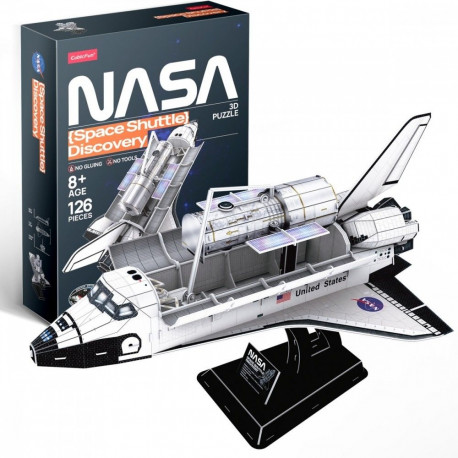 3D pusle kosmosesüstik Discovery