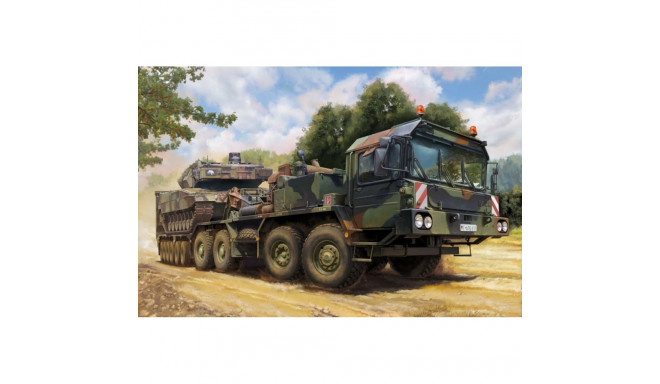 Model plastikust slt-56 traktor 56t poolhaagisega