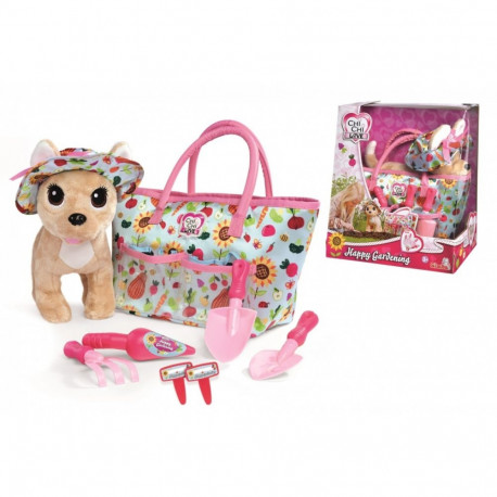 Maskotka koer chi chi love õnnelik aednik