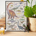 Pusle 200 tükki puzzlove dinosaurused