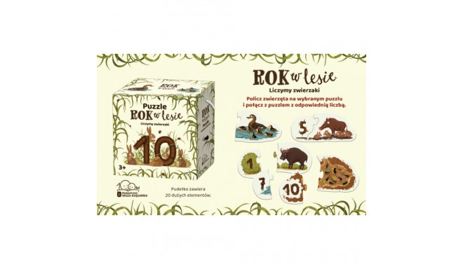 Aasta metsas pusle. loeme loomad